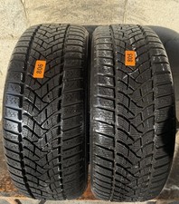 2x 215 50R18 92V DUNLOP WINTER SPORT 5 M+S (NO PUNCTURE/REPAIR PRESSURE TESTED)