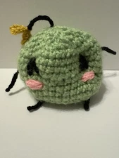 Stardew Valley Crochet Green Junimo Plushie