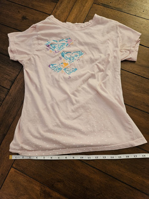 ROXY Girls L Tee T-Shirt Logo Short Sleeve 