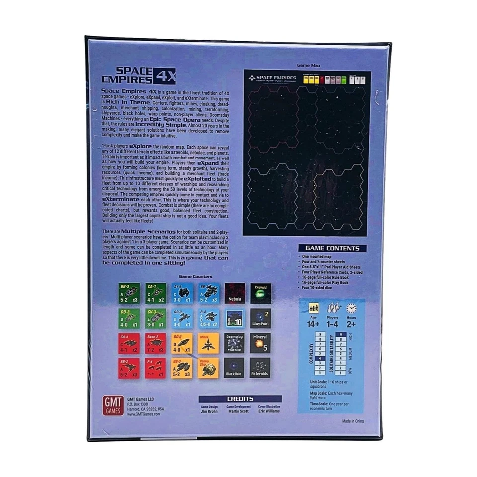 Space Empires 4x 5ta impresión por GMT Games - SELLADO Foto 3 de 4