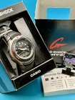 CASIO VINTAGE G-SHOCK MTG-520-1A NEON ILLUMINATOR STEEL BRACELET 2002 Boxed