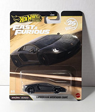 Hot Wheels Lamborghini Aventador Coupe 1:64 Black Diecast Unopened