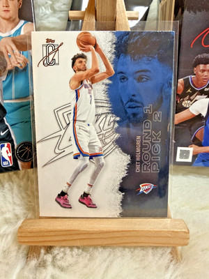 2025-26 Topps Signature Class NBA #76 Chet Holmgren Oklahoma City Thunder OKC