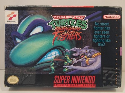Teenage Mutant Ninja Turtles Tournament Fighters Super Nintendo SNES BOX ONLY