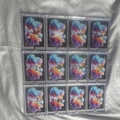 12 Custom NFL Autograph Football Card Lot   Rookie Stars Mixed Team Auto Cards