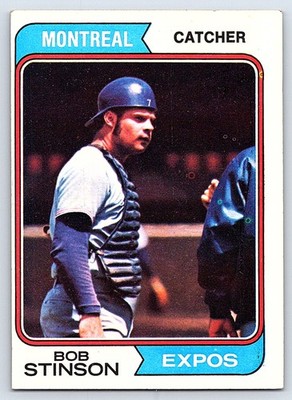 Bob Stinson 1974 Topps #653 Montreal Expos