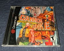 Sega Dreamcast Cannon Spike Capcom (2000) Complete CIB w/ Manual NTSC Excellent 