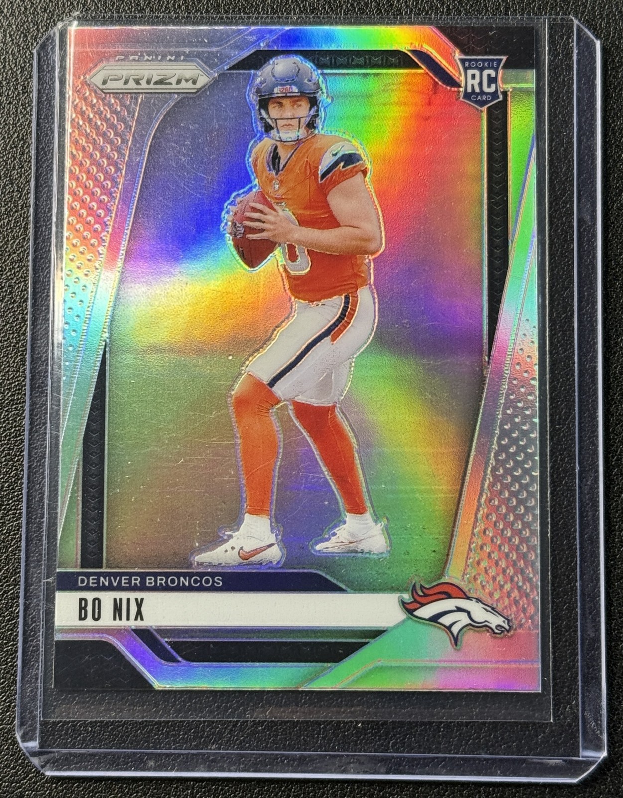 BO NIX 2024 PANINI PRIZM #309 ROOKIE SILVER RC BRONCOS C