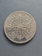 GB Crown Coin Queen Elizabeth II 1960 New York Exhibition