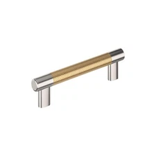 Amerock BP36558PNCZ Esquire 5-1/16" C2C PN/Champagne Bronze Cabinet Pull