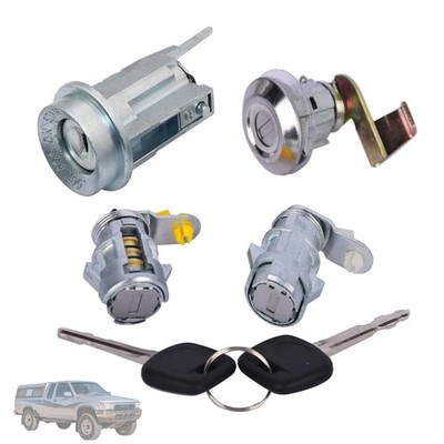 Magimaker Ignition Door Locks & Gas Lock W/2 Keys Compatible with Silver 