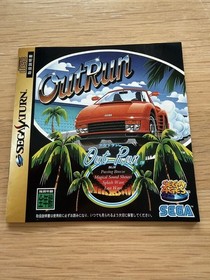 Sega OutRun Sega Ages Sega Saturn Spine Card Excellent JAPAN