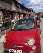 FIAT 500 1.3 Multijet Lounge 3dr Diesel Manual Red Full History