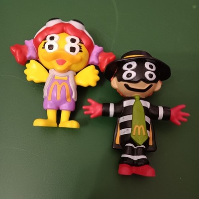 McDonald's Cactus Plant Flea Market Hamburglar And Birdie Figures