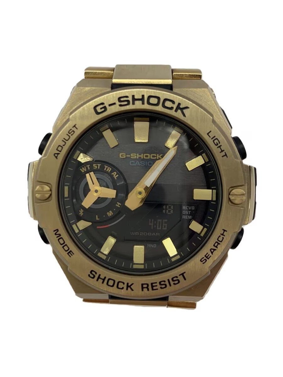 CASIO G-SHOCK GST-B500GD-9AJF Gold Stainless Steel Solar Digital