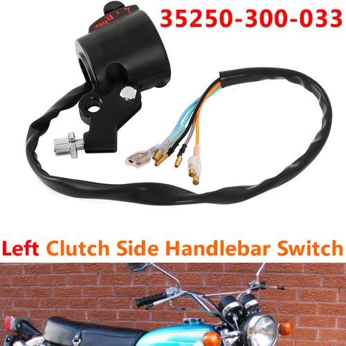 35250-300-033 Left Clutch Side Handlebar Switch For Honda CB175/ 200/ 500/750 CL - Picture 1 of 9