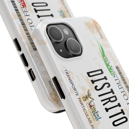 Distrito Federal Mexico License Plate Tough Phone Case | Vintage Inspired Design - Picture 18 of 65