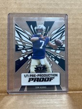 Sam Huard 2024 Leaf Football 1/1 Pre Production Proof
