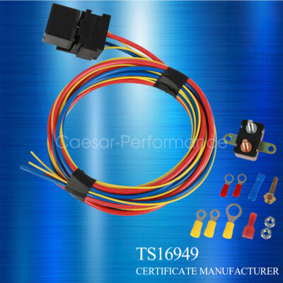 Mr. Gasket Electric Fan Harness & RelayKit w/ 185Degree TemperatureSwi – Modern Day Muffler
