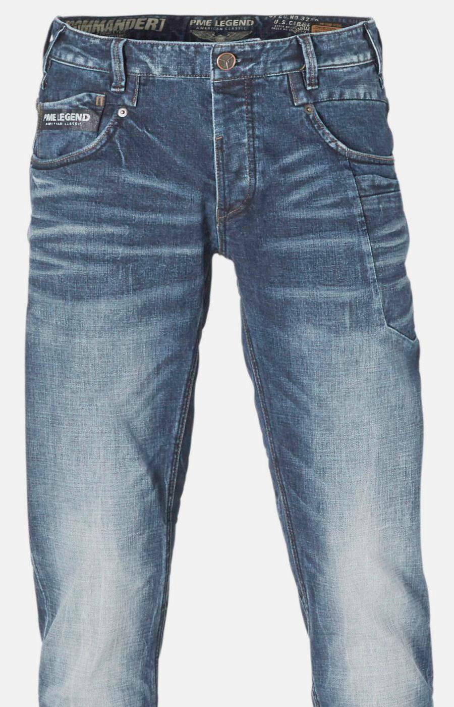 PME LEGEND PTR980-BRW COMMANDER2 Jeans Pilot Taper Stone Blue W36W37 L35 | eBay