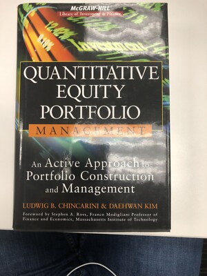 Quantitative Equity Portfolio Management by Daehwan Kim and Ludwig B. Chincarini