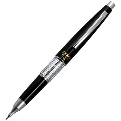 Pentel P1037A Sharp Kerry Premium Mechanical Pencil, 0.7mm, Black Barrel