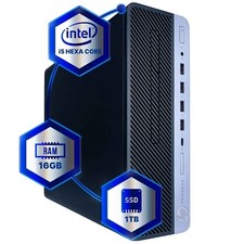 HP 600G4 Intel Hexa-Core i5 Desktop 16GB 1TB SSD Windows 11 Pro