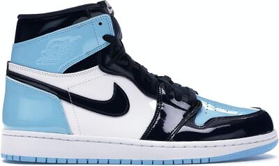 jordan 1 blue and red patent leather