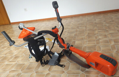 Husqvarna 520iRX Akku Motorsense Rasentrimmer * 36 Volt * Faden + Messer + Gurt