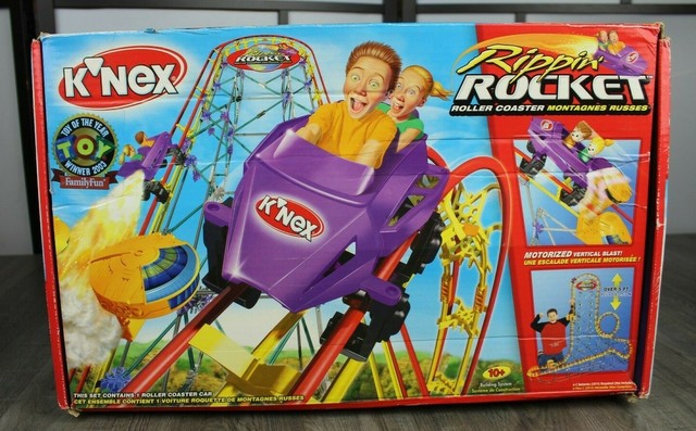 knex rippin rocket roller coaster