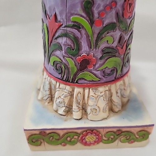 JIM SHORE Here We Come A-wand'ring So Fair to Be Seen WOMAN CAROLER FIGURINE - Picture 6 of 22