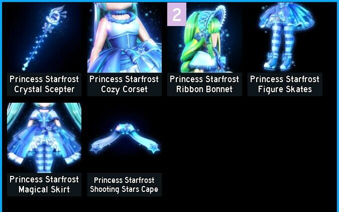 Princess Starfrost Ribbon Bonnet, Royale High Wiki