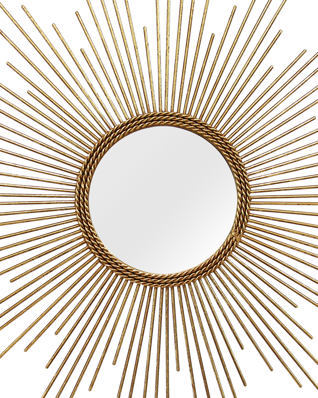 Gold Burst Metal Mirror Hanging Interior Wall Art Home Decor eBay