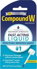 Compound W Maximum Strength Fast Acting Liquid Wart Remover, 0.31 Fl Oz