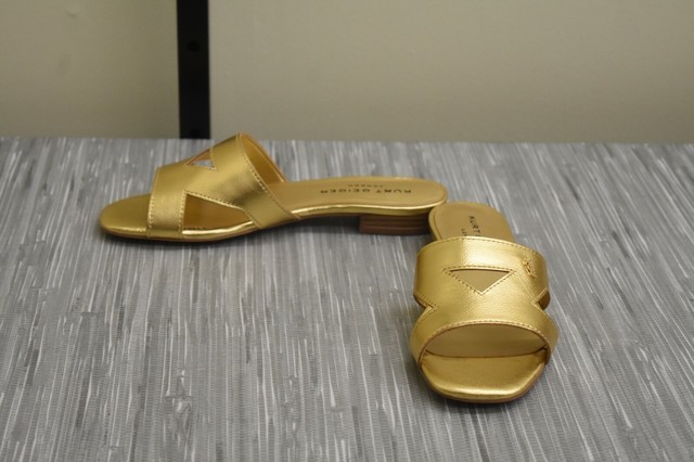 miss kg gold sandals