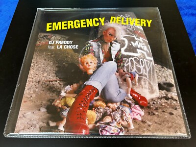 DJ FREDDY feat. LA CHOSE - Emergency delivery 12'' 1998 - FRANCE Tech House RARE