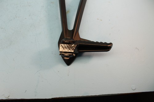 290 13-15 KAWASAKI NINJA ZX6R Left Passenger Rear FOOT PEG - Picture 3 of 5