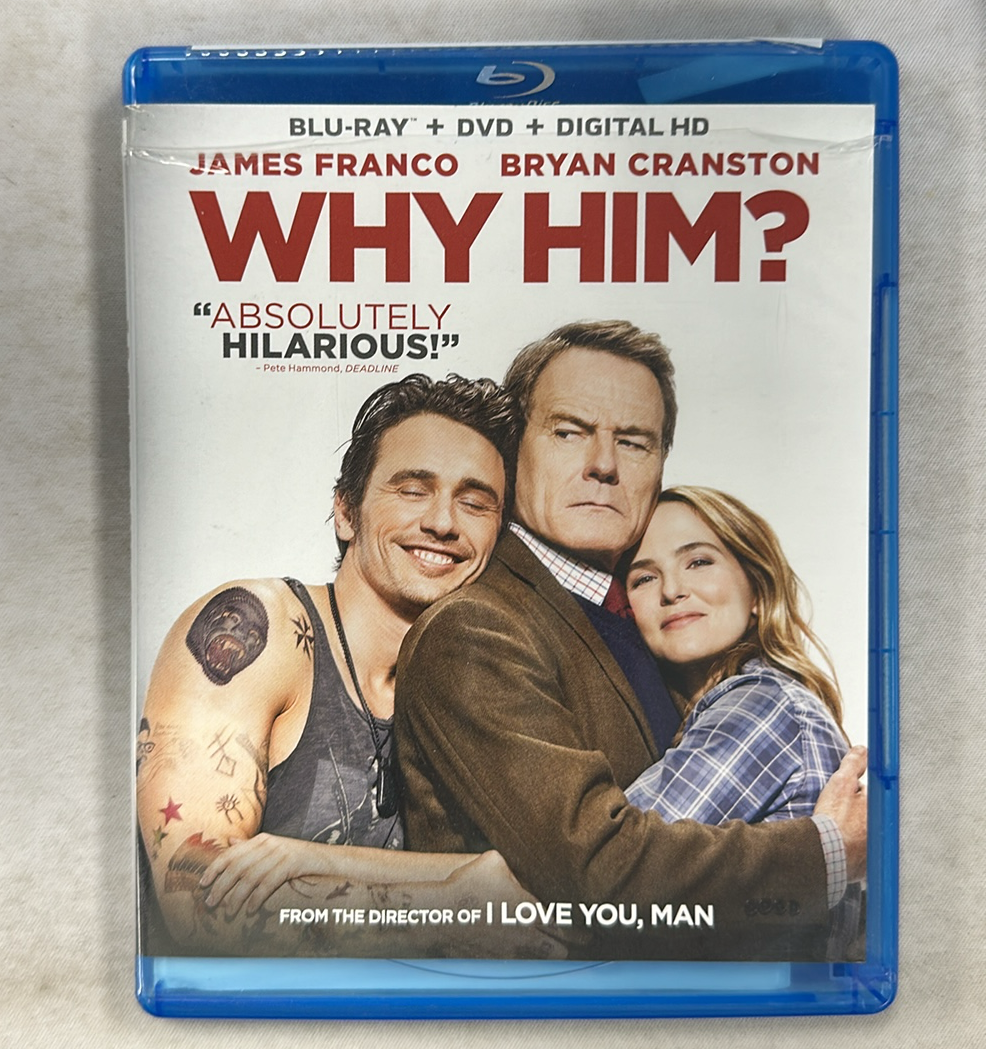 Why Him? (Blu-ray, 2016) (B133-9) 24543317678| eBay