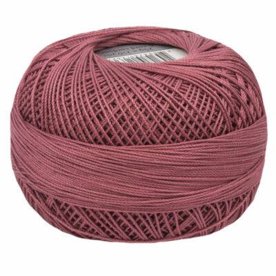 Lizbeth Egyptian Cotton Crochet Thread Size 10 Color 627 Medium Shell Pink