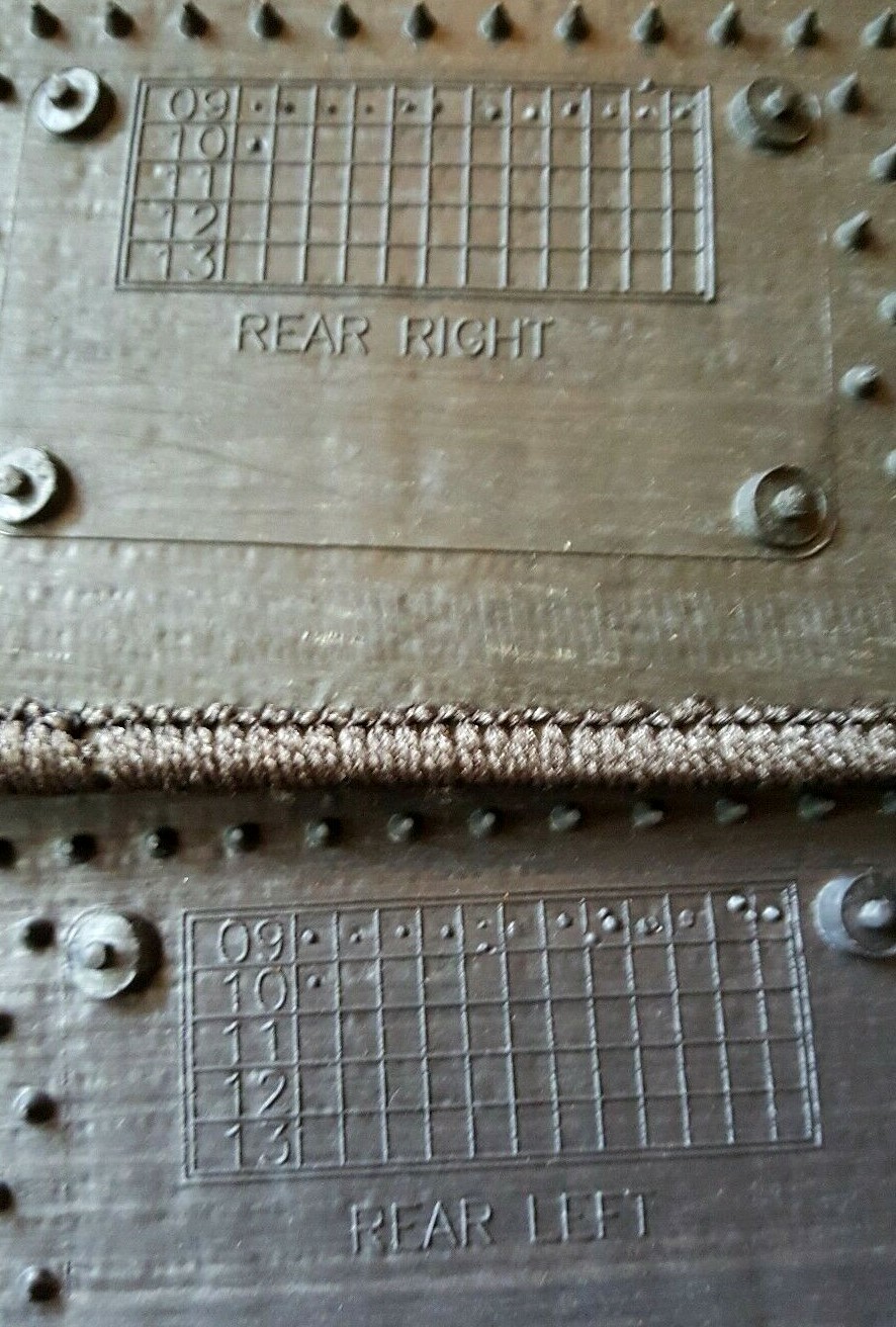 OEM 20102014 Subaru Legacy Outback All Weather Floor Mats Rubber NEW