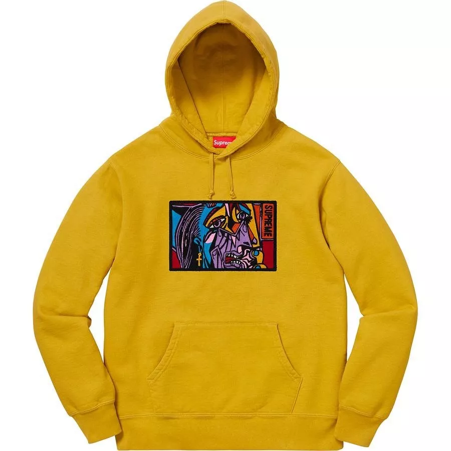 スウェットChainstitch Hooded Sweatshirt ピカソ 泣く女  L