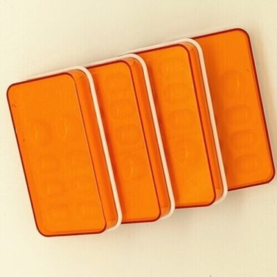 40Piece Dental Mixing Well Composite Resin Light-proof Shading Cover Protection