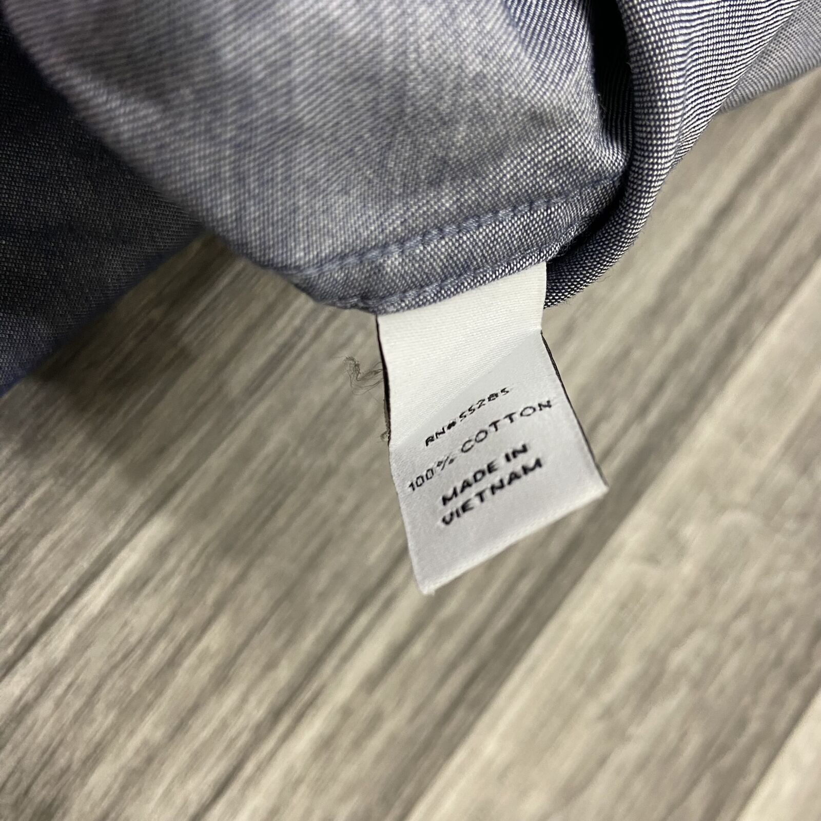 EXPRESS Button Down Pockets Blue Casual Shirt Men… - image 7