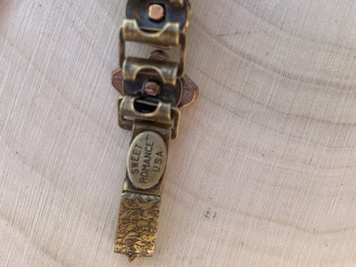 Designer Sweet Romance Victorian Style Slide Bracelet Etruscan fashion jewelry - Picture 9 of 10