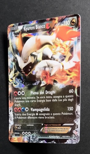 Pokemon Kyurem Bianco Ex 103/149 Ultra Rara Holo Ita - Foto 4 di 6