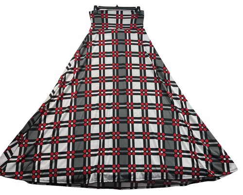 Jupe Crayon Bicolore Lularoe Cassie-S - Gris Et Blanc - Taille S - Femme