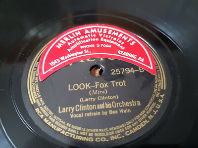 1/4 Larry Clinton / Bea Wain - You're An Education - Look  ( Fox-trot )