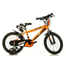 Bicicletta Bambino 16 Pollici 4 5 6 7 anni Bici Pedali Rotelle Freni