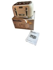 Breville VTT911 Curve 4 Slice Wide Slot High Lift Toaster - White