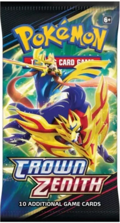 Pokemon - Crown Zenith Booster Pack - SWSH12.5 - Factory Sealed
